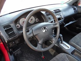 2001 HONDA CIVIC EX RED COUPE 1.7L VTEC AT A18831